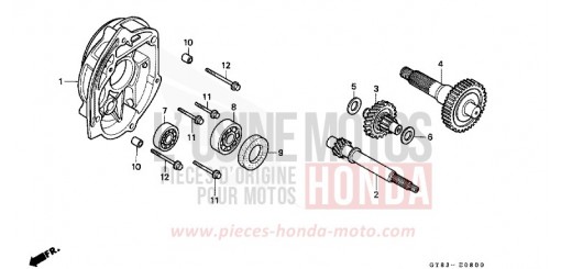 BOITE DE VITESSES PK50L de 1990
